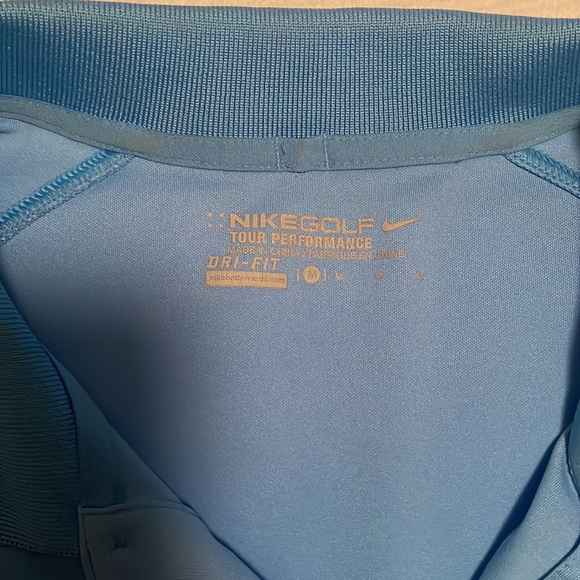 Baby blue, Nike golf polo. - Picture 2 of 2